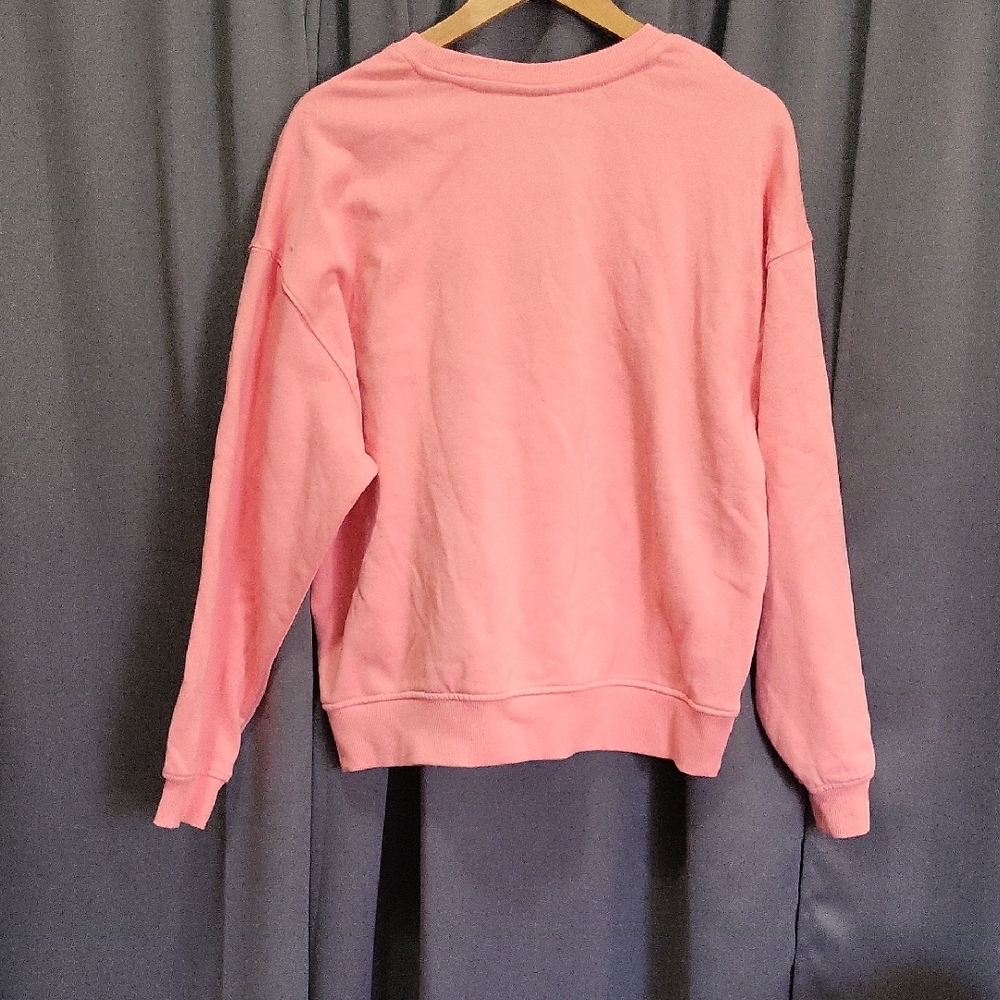 Pink 'Mon Chérie' Sweatshirt (coral color) - Picture 4 of 7